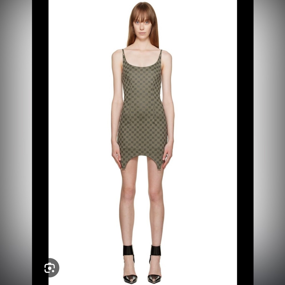 brand new MISBHV khaki monogram dress